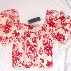 Floral Statement Top